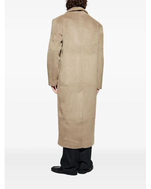 Samsøe & Samsøe Natural Single-Breasted Coat for men