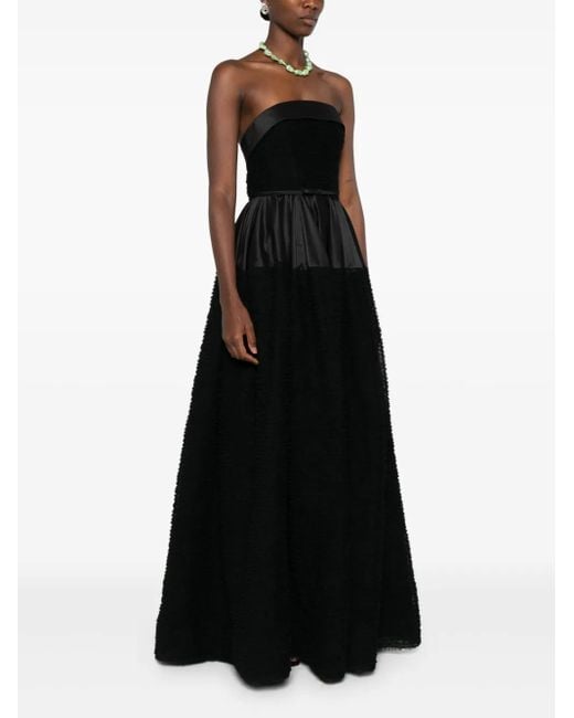 Viktor & Rolf Black Ruffled Gown
