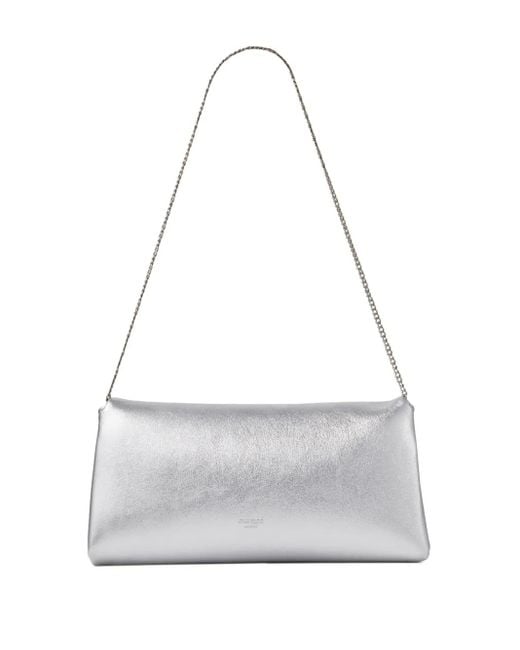 Jimmy Choo Gray Kya Clutch Bag