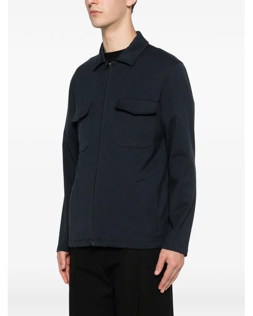 KIRED Blue Pocket Zip Jacket for men