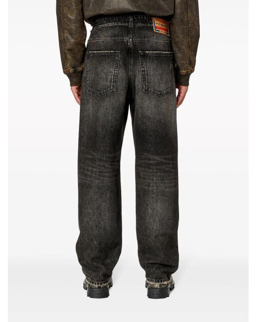 DIESEL Straight Jeans in het Gray voor heren