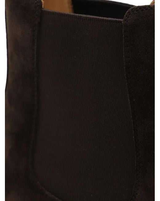 Bottines Chelsea En Daim Brunello Cucinelli pour homme en coloris Brown