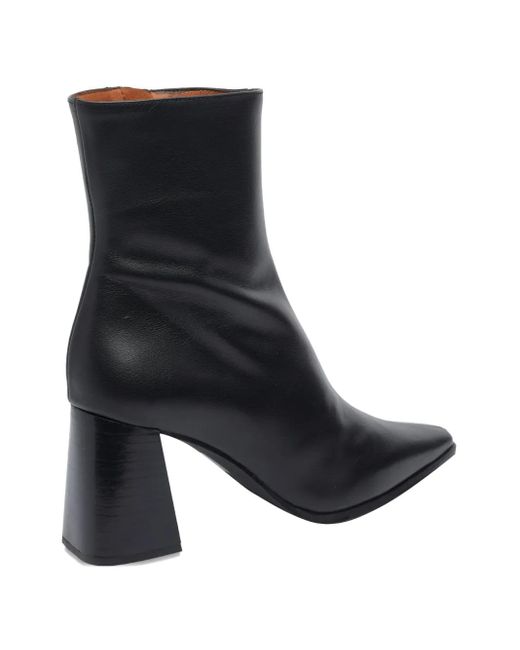 Angel Alarcon Black 80Mm Block-Heel Boots
