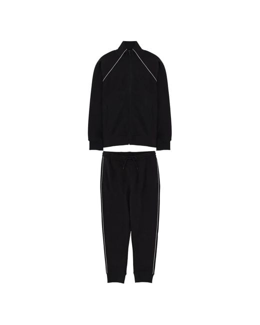 BOSS GREEN HUGO BOSS Black Piping Tracksuit for men
