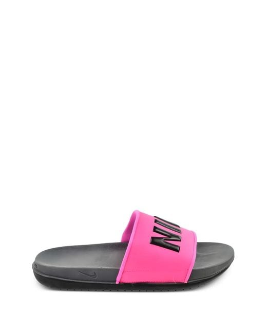 Nike Pink Offcourt Slides