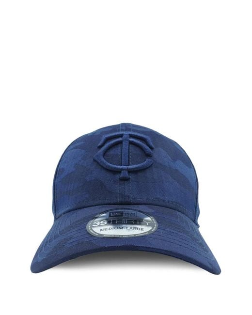 KTZ Blue 39Thirty Minnesota Twins Tonal-Camo Cap for men