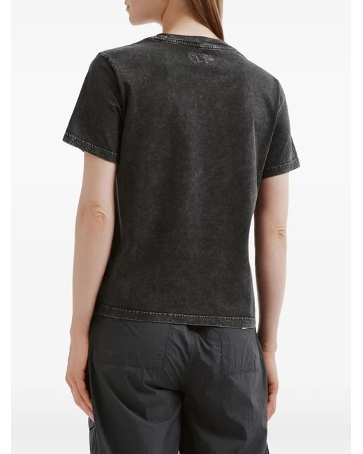 Izzue Black Print T-Shirt