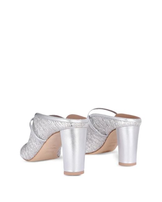 Malone Souliers Norah 70mm サンダル White