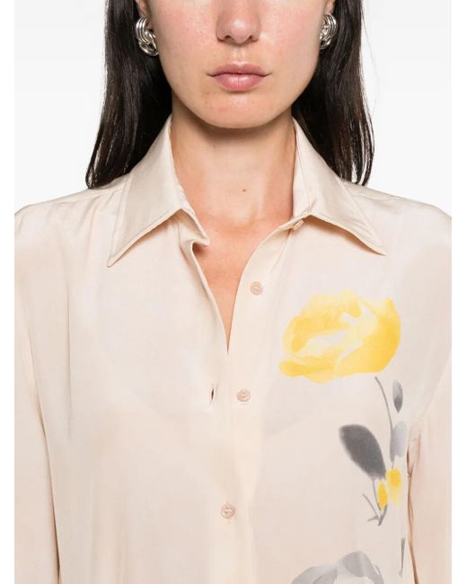 Ermanno Scervino White Sem Shirt