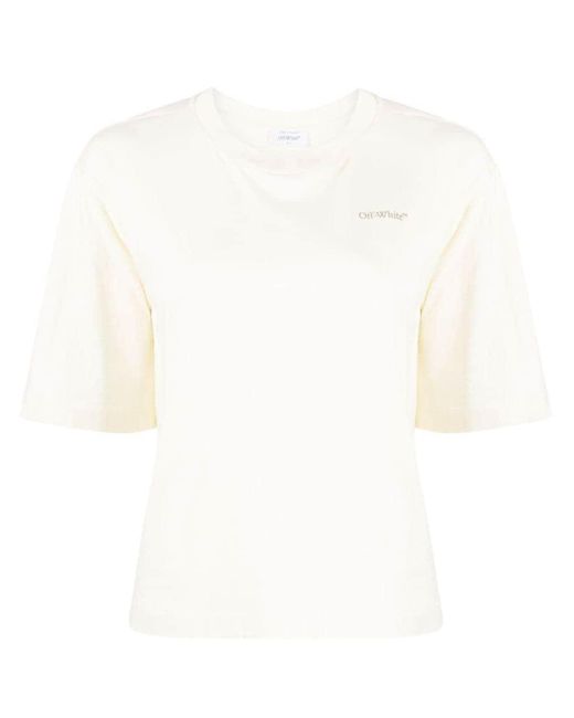 T-shirt Walking Man Off-White c/o Virgil Abloh en coloris White