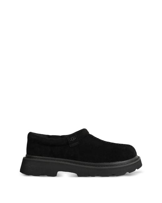 Ugg Black Tasman Lug Mules for men
