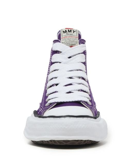 Maison Mihara Yasuhiro Purple Peterson Og Sole Canvas Sneakers