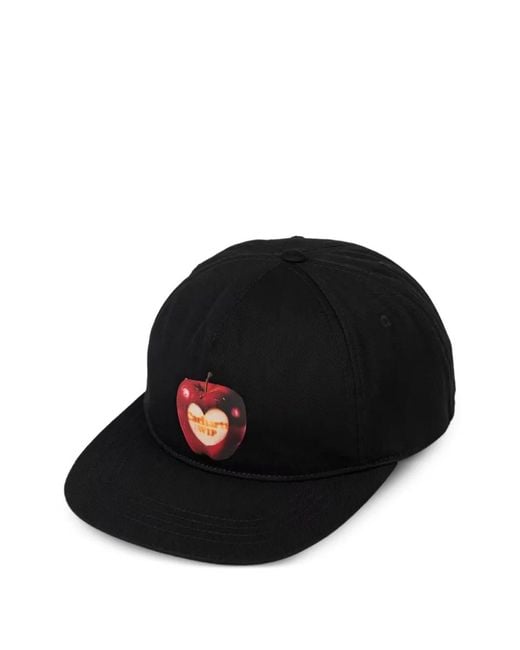 Carhartt Black Apple Print Cap for men
