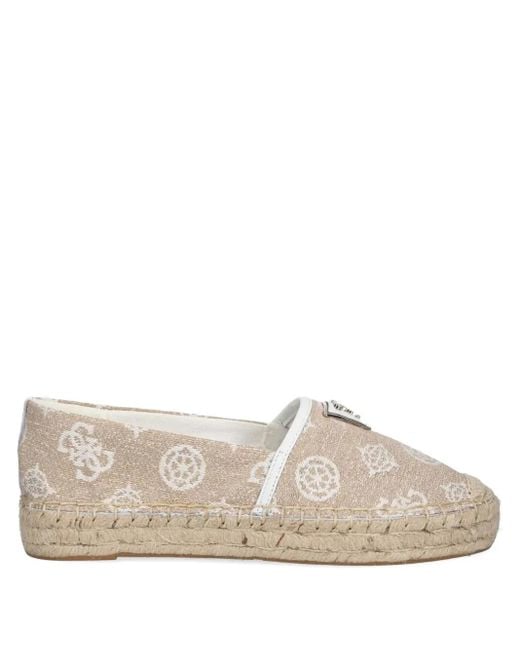 Espadrilles Con Ricamo di Guess in Multicolor