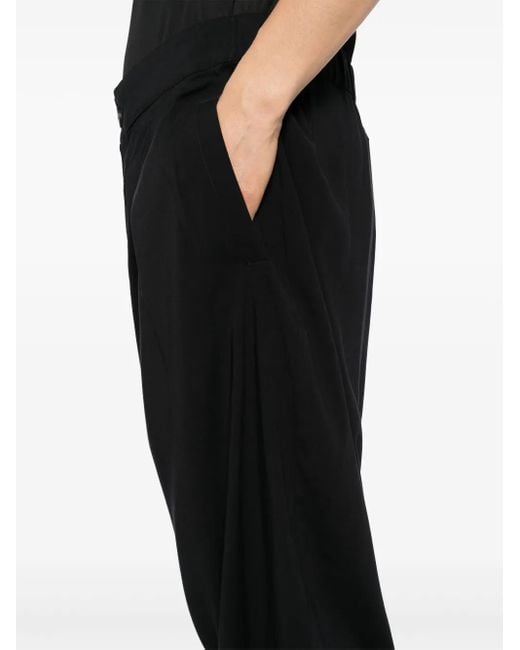 メンズ Tessitura Body Couture ローポケット パンツ Black