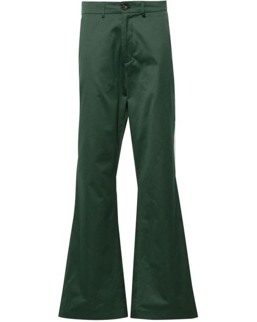 Pantalones Elegant Mark acampanados Societe Anonyme de hombre de color Green