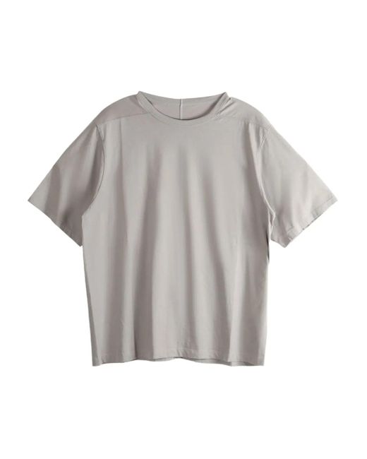 Brad short-sleeve crew-neck T-shirt Rick Owens de hombre de color Gray