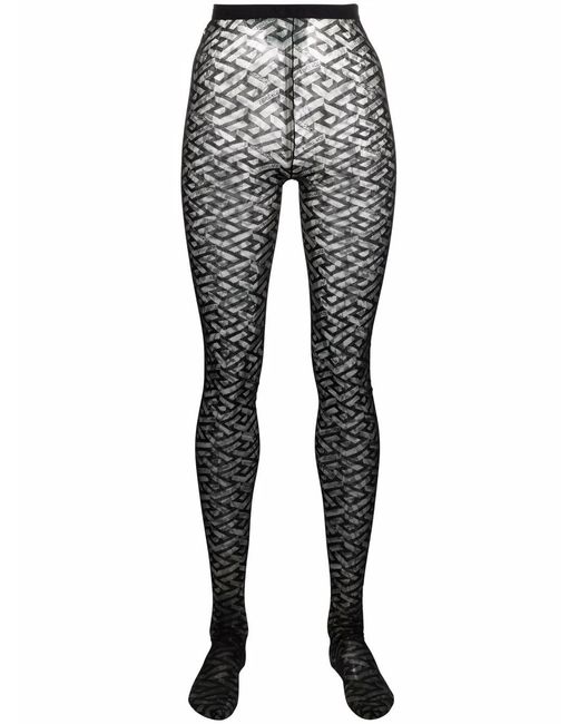 Medias La Greca Versace de color Gray