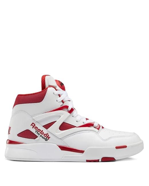 Reebok Pink Pump Omni Zone Ii High-Top Sneakers for men