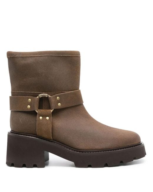 Ba&sh Brown 65Mm Conda Boots