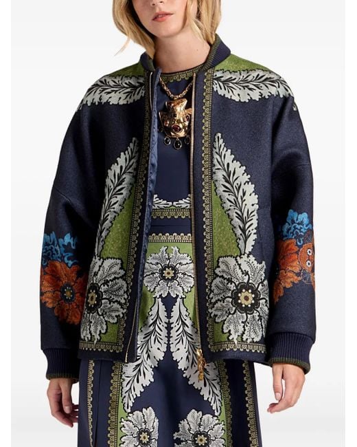 LaDoubleJ Blue Brooklyn Bomber Jacket