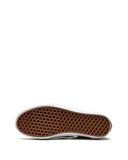 Vans Blue Skate Slip-On "Dragon Flame" Sneakers