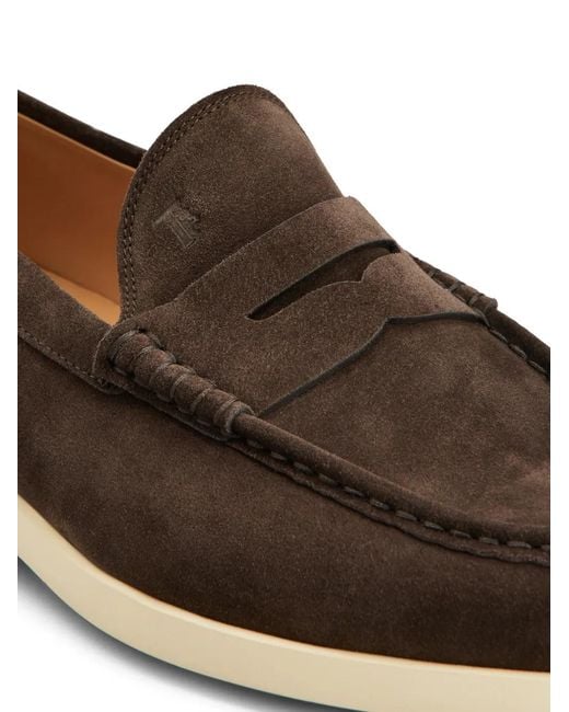 Tod's Brown Light 98L Loafers for men
