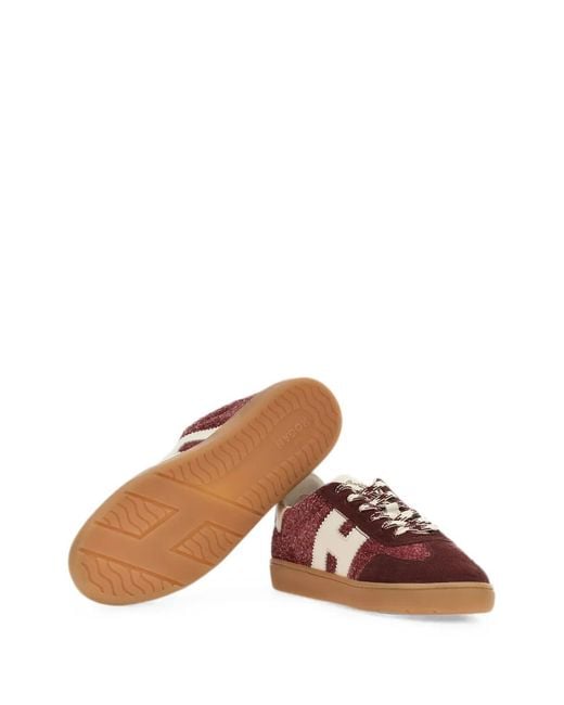 Hogan Brown Cool Sneakers