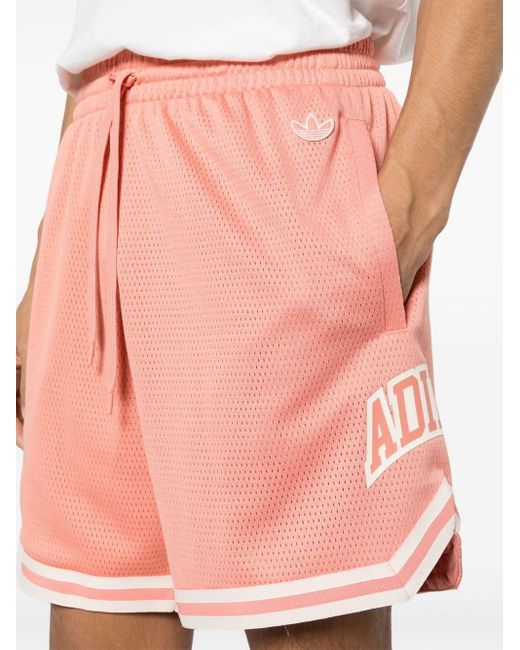 Adidas VRCT Pikee-Shorts in Pink für Herren