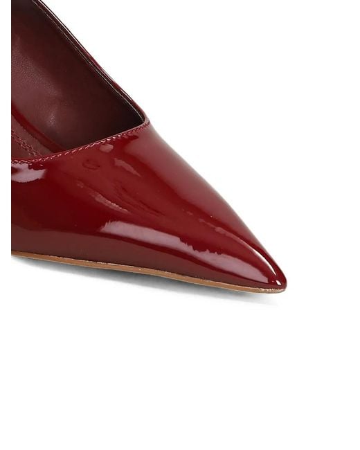 Twentyfourhaitch Red Ayora Slingback Pumps