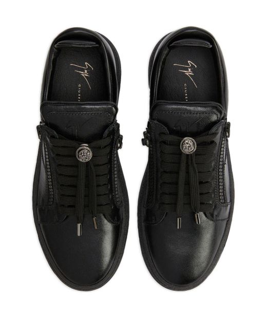 Giuseppe Zanotti GZ94 Sneakers mit Logo-Patch in Black für Herren