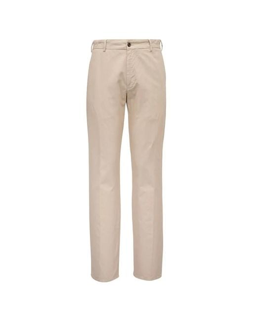 Peter Millar Natural Somerset Trousers for men