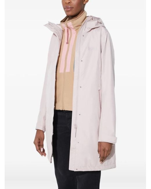 Helly Hansen White Voyage Hooded Jacket