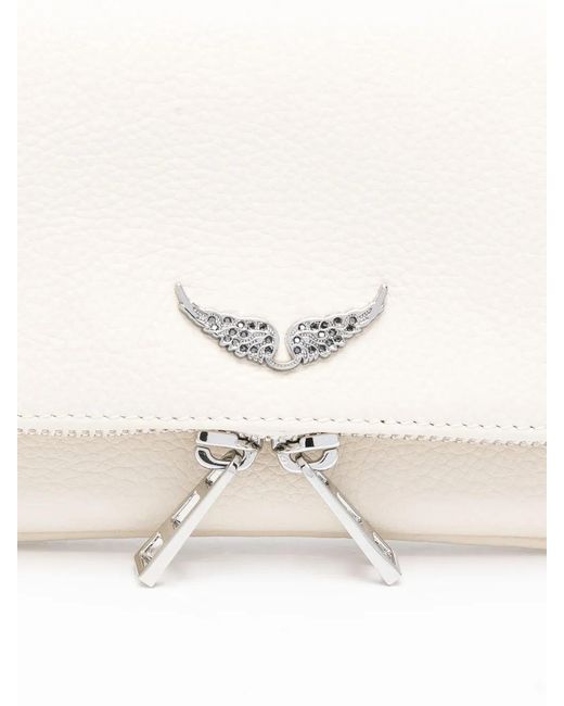 Zadig & Voltaire Natural Rock Nano Grained Leather