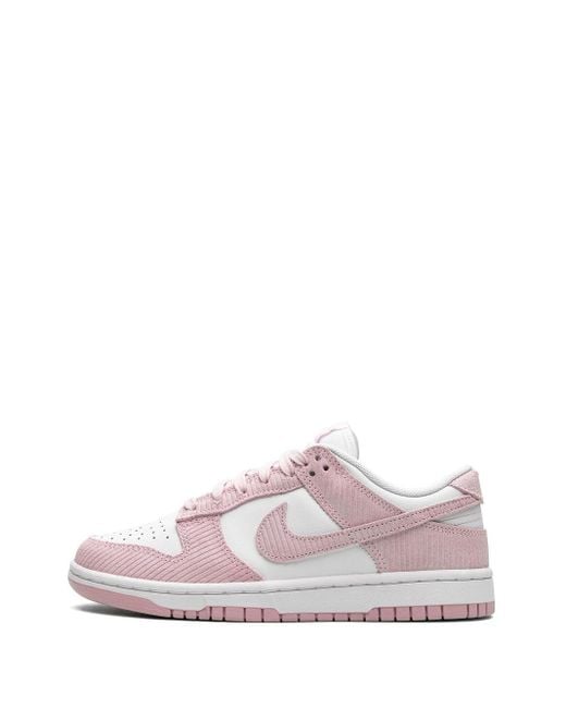 Nike Dunk Low "pink Corduroy" Sneakers