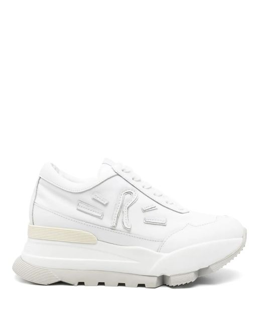 Rucoline White Aki leather sneakers