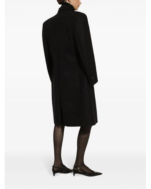 Dolce & Gabbana Black Cashmere Turtleneck