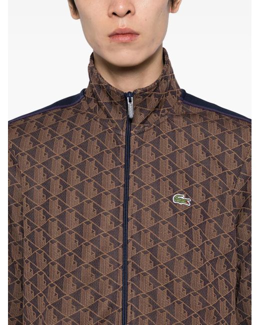 Lacoste Brown Paris Jacket for men