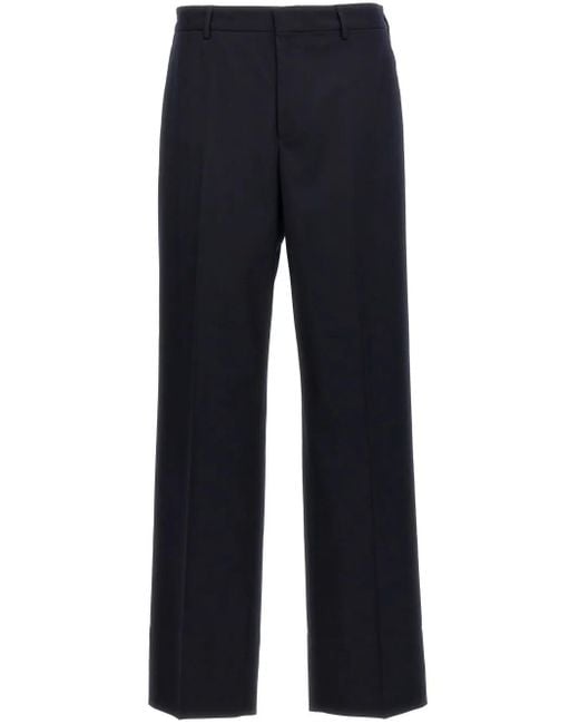 Cellar Door Blue Nuv Trousers for men