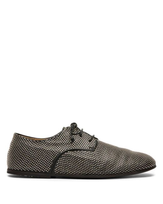 Marsèll Brown Steccoblocco Borchie Leather Derby Shoes for men
