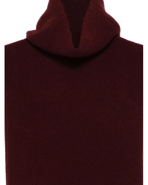 Christian Wijnants Purple Turtleneck Sleeveless Top