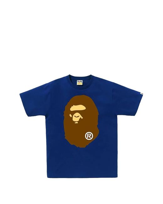 A Bathing Ape Blue Ape Head T-Shirt for men