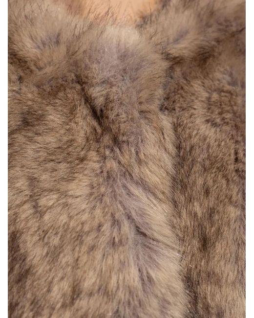 Stand Studio Brown Round-Neck Jacket