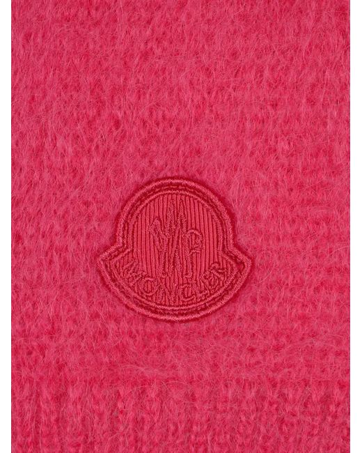 Moncler Pink Turtleneck Vest