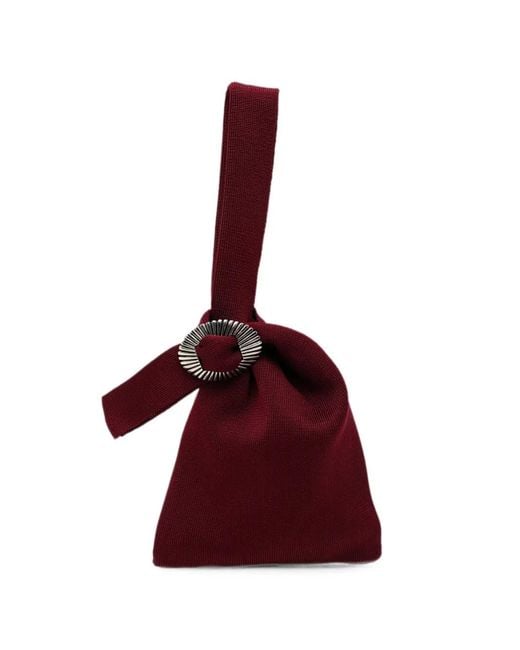 Toga Red Concho Knit Tote Bag