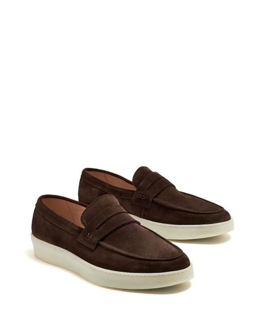 Forsa Brown Armando Loafers for men