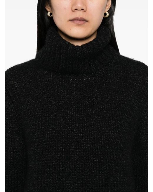 N.Peal Cashmere Hazel プルオーバー Black