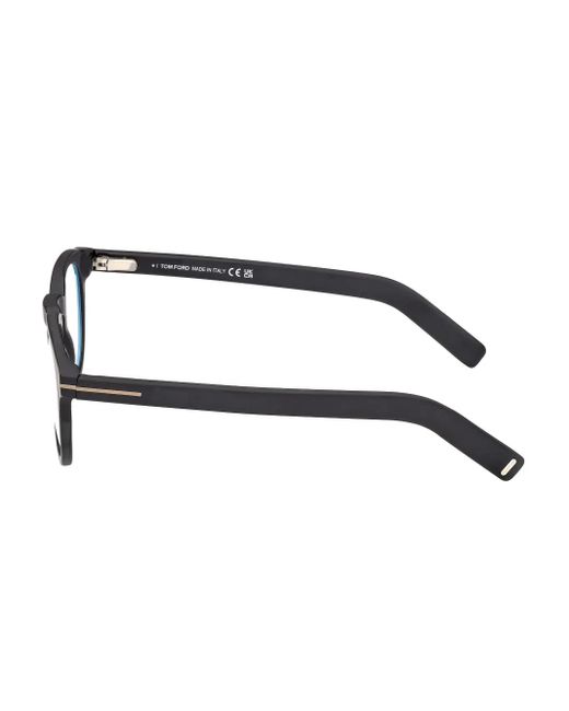 Tom Ford Brown Round-Frame Glasses
