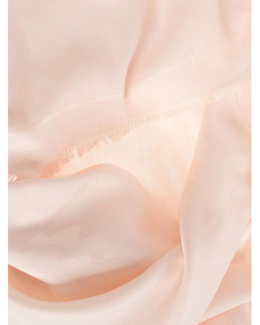Givenchy Natural Fringed Scarf