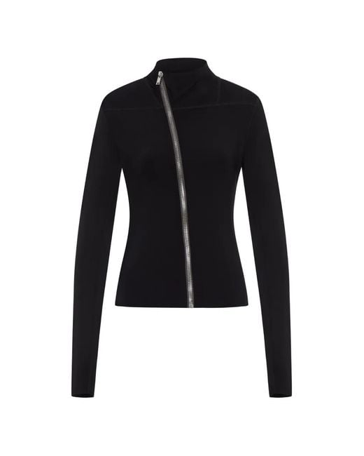 Rick Owens Blue Gary Zipped Jacket